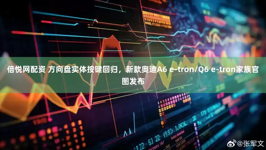 倍悦网配资 方向盘实体按键回归，新款奥迪A6 e-tron/Q6 e-tron家族官图发布